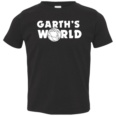 T-Shirts Black / 2T Garth's World Toddler Premium T-Shirt