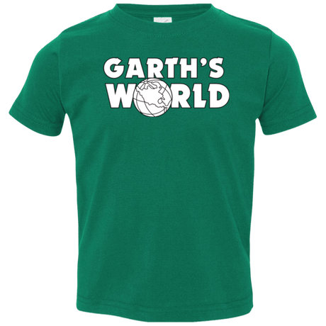 T-Shirts Kelly / 2T Garth's World Toddler Premium T-Shirt
