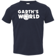 T-Shirts Navy / 2T Garth's World Toddler Premium T-Shirt