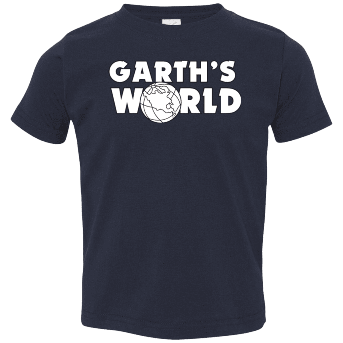 T-Shirts Navy / 2T Garth's World Toddler Premium T-Shirt
