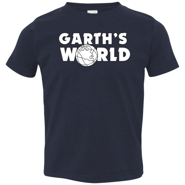 T-Shirts Navy / 2T Garth's World Toddler Premium T-Shirt