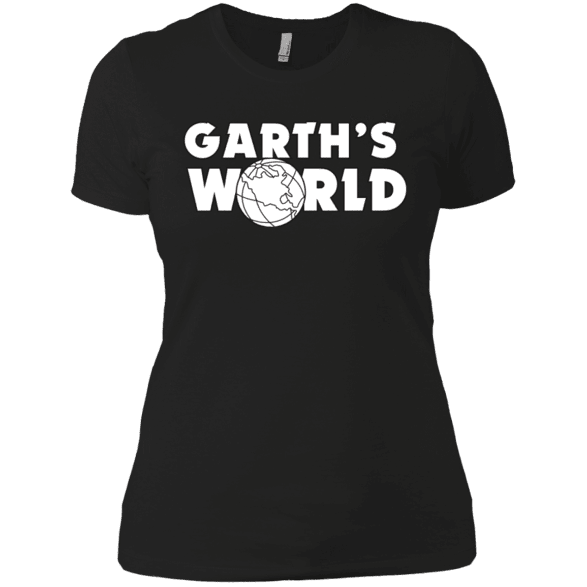 T-Shirts Black / X-Small Garth's World Women's Premium T-Shirt