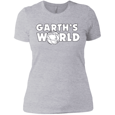 T-Shirts Heather Grey / X-Small Garth's World Women's Premium T-Shirt