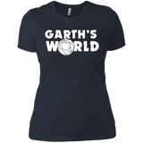 T-Shirts Indigo / X-Small Garth's World Women's Premium T-Shirt