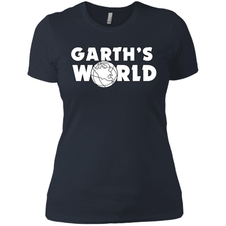 T-Shirts Indigo / X-Small Garth's World Women's Premium T-Shirt