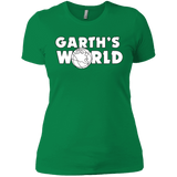 T-Shirts Kelly Green / X-Small Garth's World Women's Premium T-Shirt