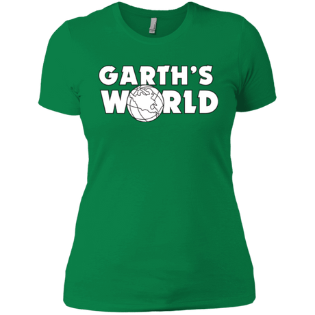 T-Shirts Kelly Green / X-Small Garth's World Women's Premium T-Shirt