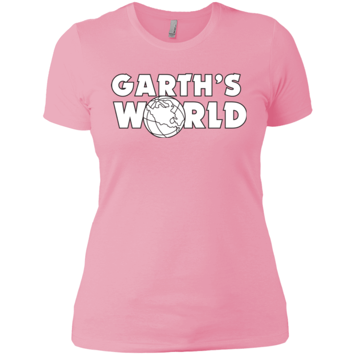 T-Shirts Light Pink / X-Small Garth's World Women's Premium T-Shirt