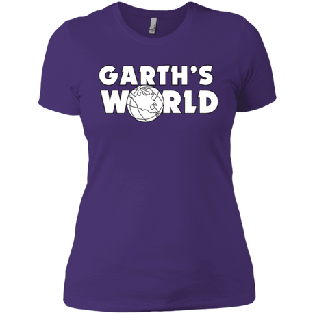 T-Shirts Purple / X-Small Garth's World Women's Premium T-Shirt