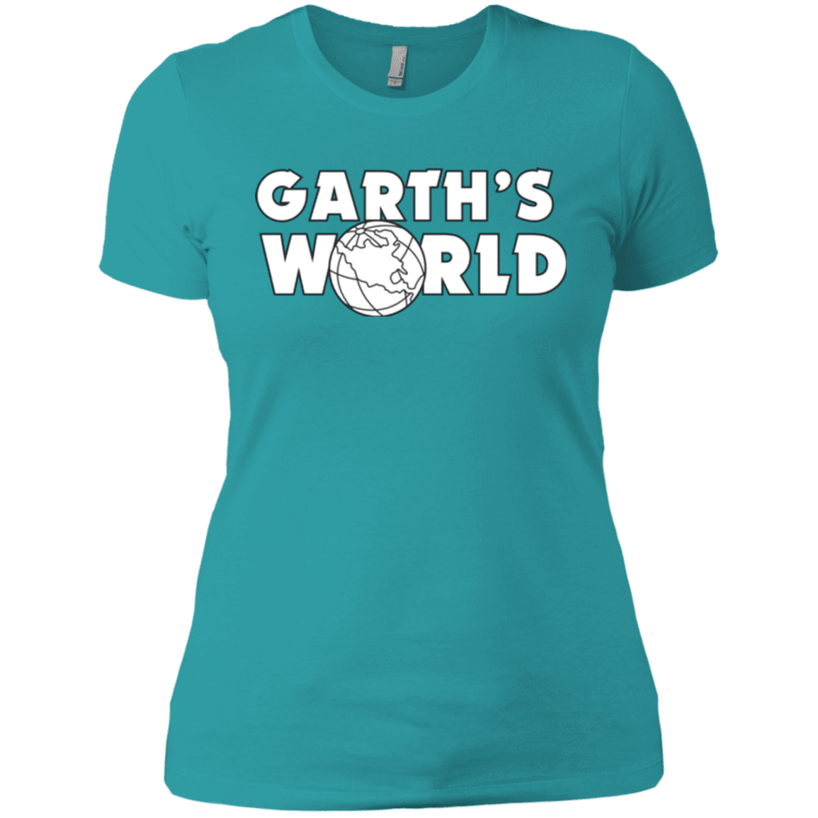 T-Shirts Tahiti Blue / X-Small Garth's World Women's Premium T-Shirt