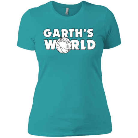 T-Shirts Tahiti Blue / X-Small Garth's World Women's Premium T-Shirt