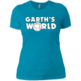 T-Shirts Turquoise / X-Small Garth's World Women's Premium T-Shirt