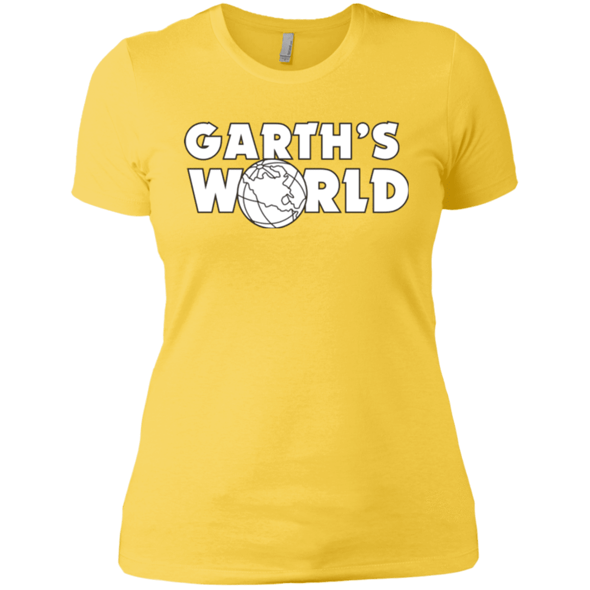 T-Shirts Vibrant Yellow / X-Small Garth's World Women's Premium T-Shirt