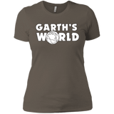 T-Shirts Warm Grey / X-Small Garth's World Women's Premium T-Shirt