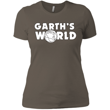 T-Shirts Warm Grey / X-Small Garth's World Women's Premium T-Shirt