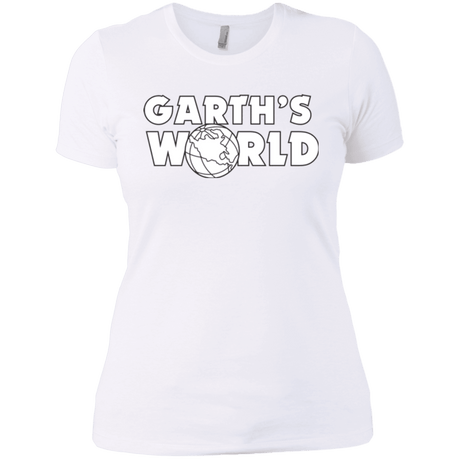 T-Shirts White / X-Small Garth's World Women's Premium T-Shirt