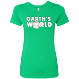 T-Shirts Envy / Small Garth's World Women's Triblend T-Shirt