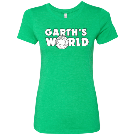T-Shirts Envy / Small Garth's World Women's Triblend T-Shirt