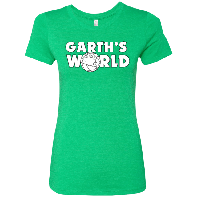 T-Shirts Envy / Small Garth's World Women's Triblend T-Shirt