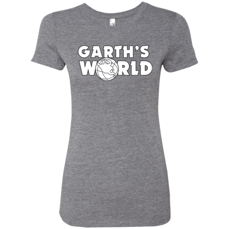T-Shirts Premium Heather / Small Garth's World Women's Triblend T-Shirt
