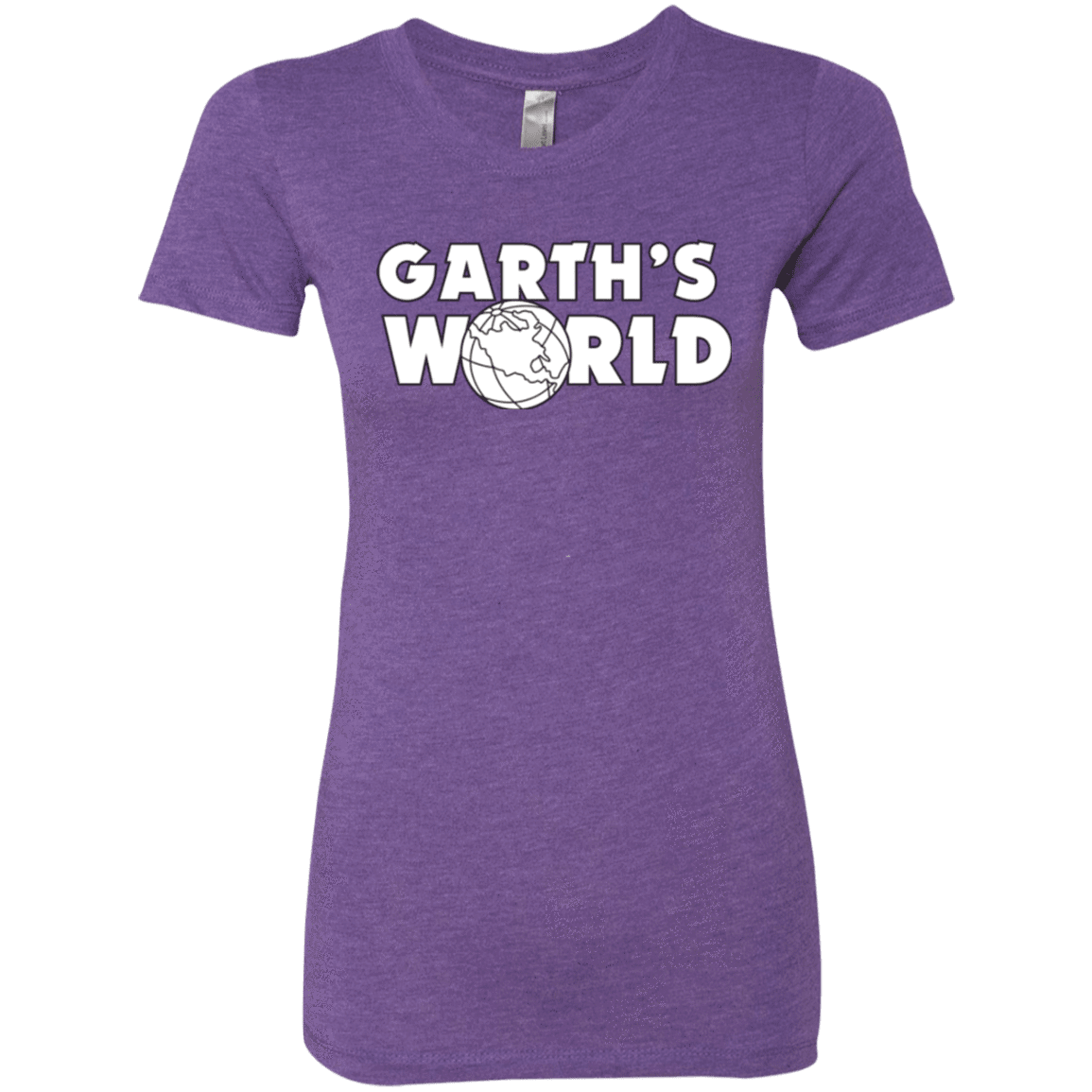 T-Shirts Purple Rush / Small Garth's World Women's Triblend T-Shirt