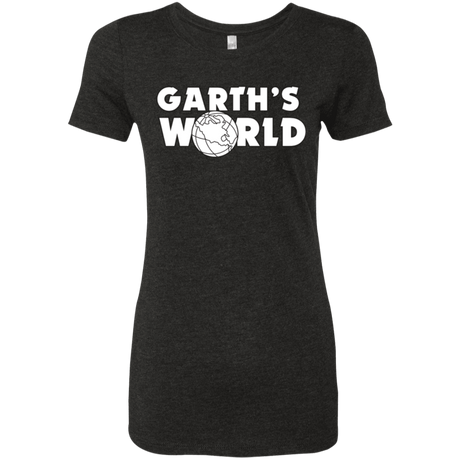 T-Shirts Vintage Black / Small Garth's World Women's Triblend T-Shirt