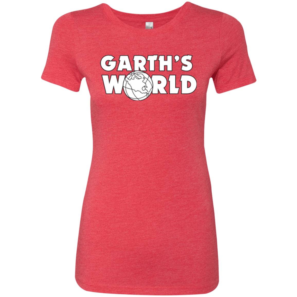 T-Shirts Vintage Red / Small Garth's World Women's Triblend T-Shirt