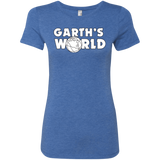 T-Shirts Vintage Royal / Small Garth's World Women's Triblend T-Shirt