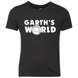 T-Shirts Vintage Black / YXS Garth's World Youth Triblend T-Shirt