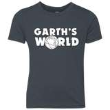 T-Shirts Vintage Navy / YXS Garth's World Youth Triblend T-Shirt