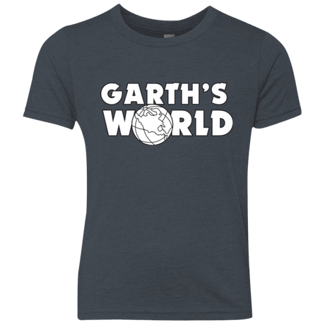 T-Shirts Vintage Navy / YXS Garth's World Youth Triblend T-Shirt