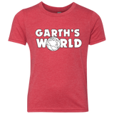 T-Shirts Vintage Red / YXS Garth's World Youth Triblend T-Shirt