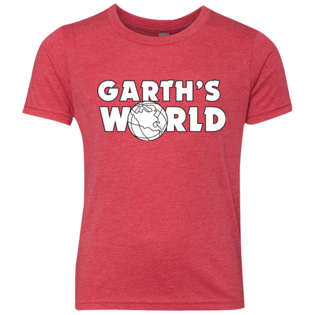 T-Shirts Vintage Red / YXS Garth's World Youth Triblend T-Shirt
