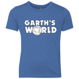 T-Shirts Vintage Royal / YXS Garth's World Youth Triblend T-Shirt