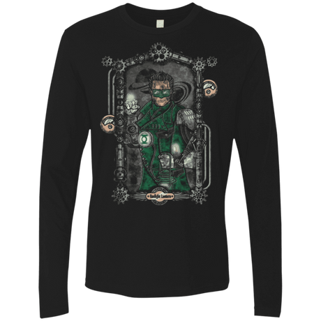 T-Shirts Black / Small Gaslight Lantern Men's Premium Long Sleeve