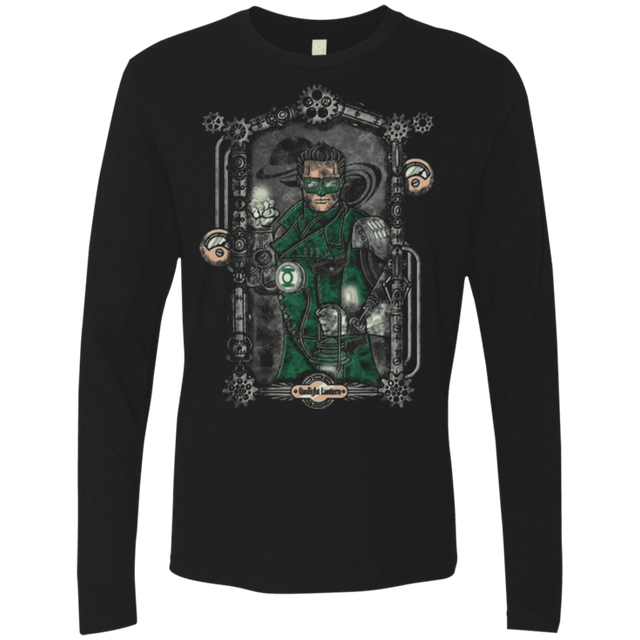 T-Shirts Black / Small Gaslight Lantern Men's Premium Long Sleeve