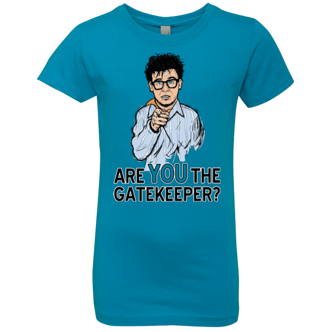 T-Shirts Turquoise / YXS gatekeeper Girls Premium T-Shirt