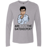 T-Shirts Heather Grey / Small gatekeeper Men's Premium Long Sleeve