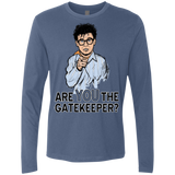 T-Shirts Indigo / Small gatekeeper Men's Premium Long Sleeve
