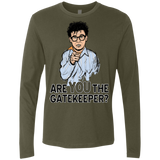 T-Shirts Military Green / Small gatekeeper Men's Premium Long Sleeve