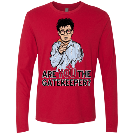 T-Shirts Red / Small gatekeeper Men's Premium Long Sleeve
