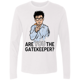 T-Shirts White / Small gatekeeper Men's Premium Long Sleeve