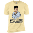 T-Shirts Banana Cream / X-Small gatekeeper Men's Premium T-Shirt
