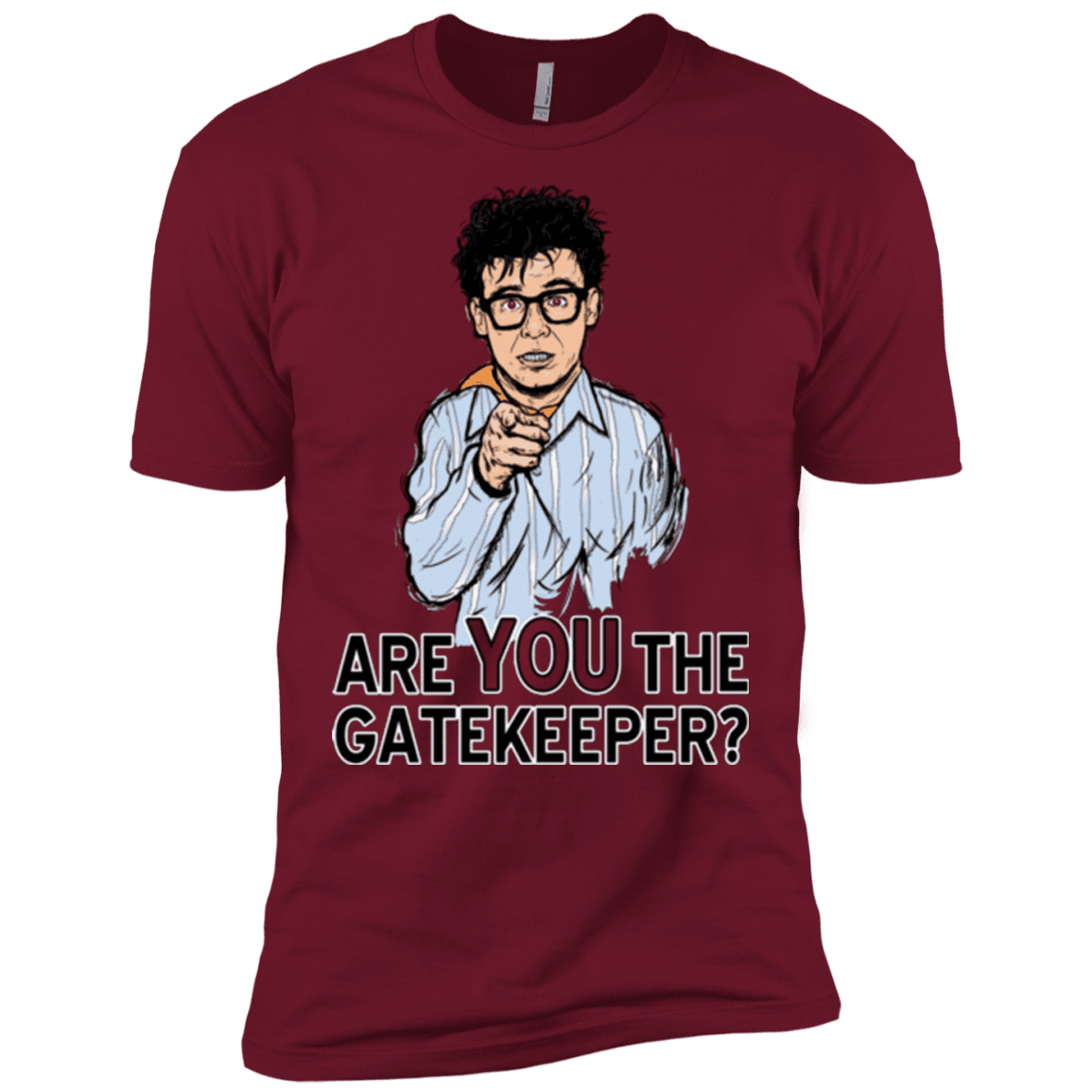 T-Shirts Cardinal / X-Small gatekeeper Men's Premium T-Shirt