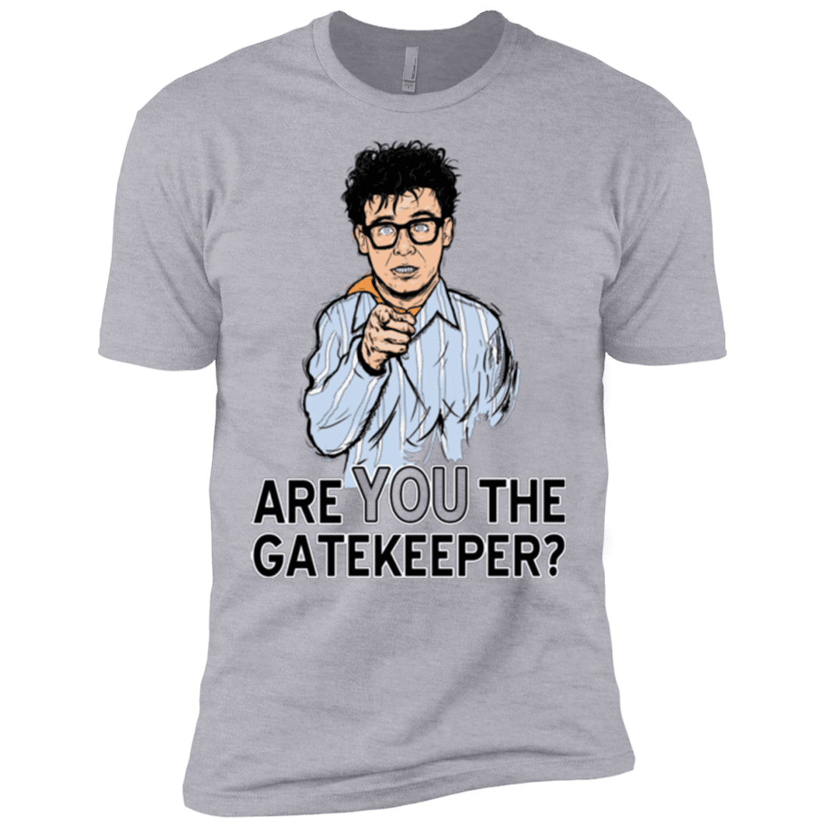 T-Shirts Heather Grey / X-Small gatekeeper Men's Premium T-Shirt