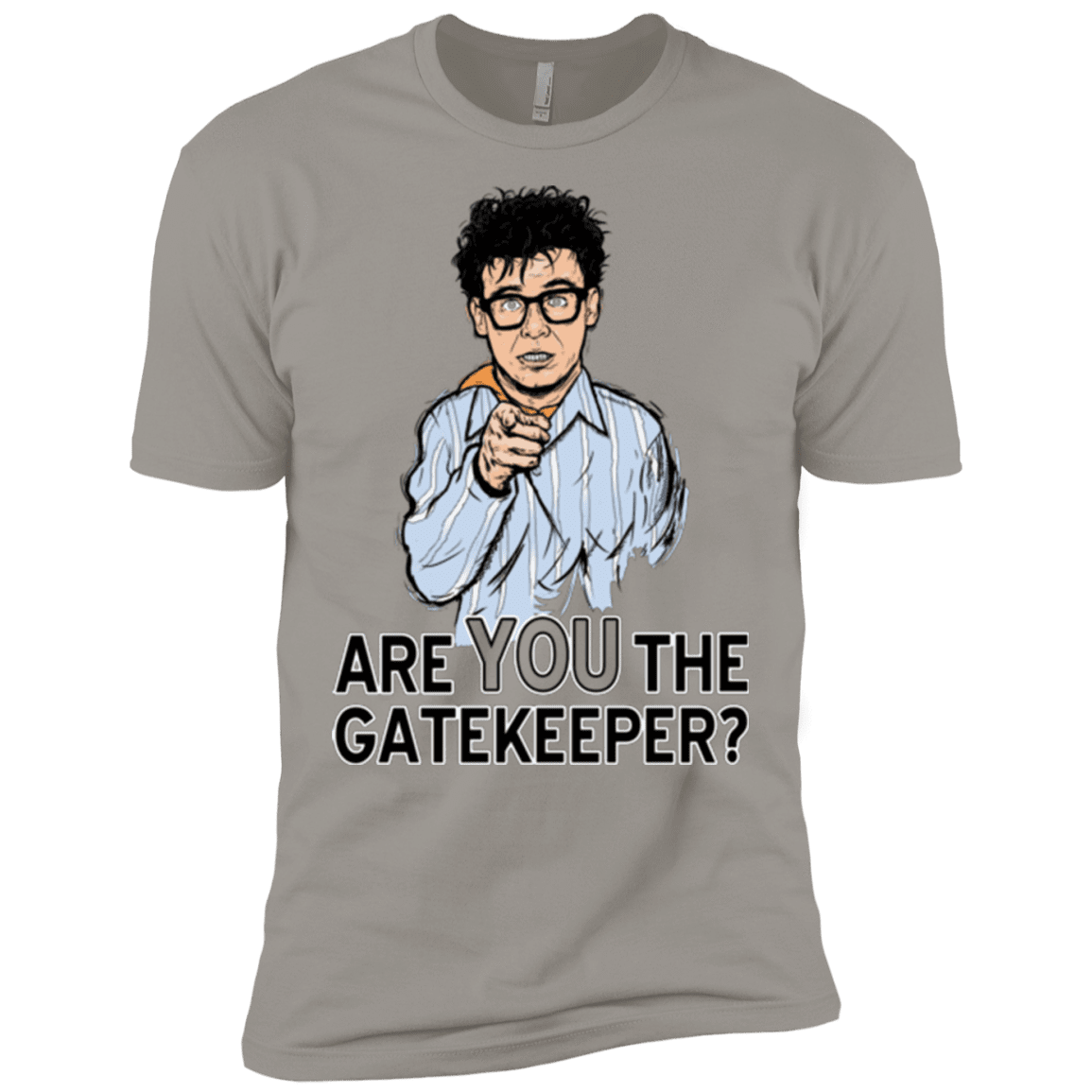 T-Shirts Light Grey / X-Small gatekeeper Men's Premium T-Shirt