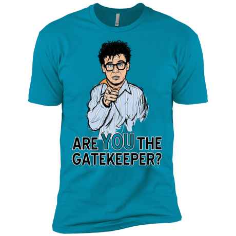 T-Shirts Turquoise / X-Small gatekeeper Men's Premium T-Shirt