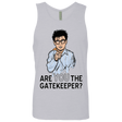 T-Shirts Heather Grey / Small gatekeeper Men's Premium Tank Top