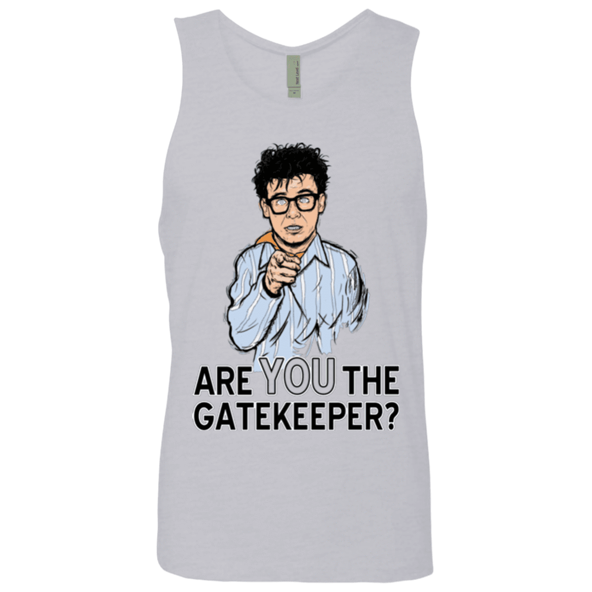 T-Shirts Heather Grey / Small gatekeeper Men's Premium Tank Top