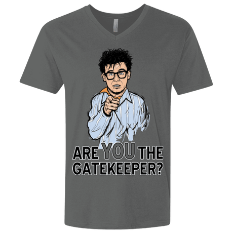 T-Shirts Heavy Metal / X-Small gatekeeper Men's Premium V-Neck